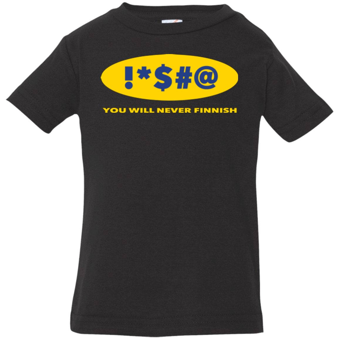 Swearing Never Finnish Infant Premium T-Shirt