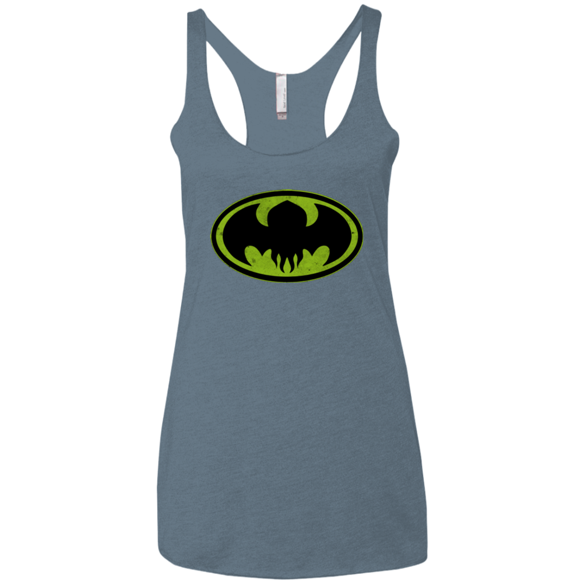 Dark God Rises Women's Triblend Racerback Tank