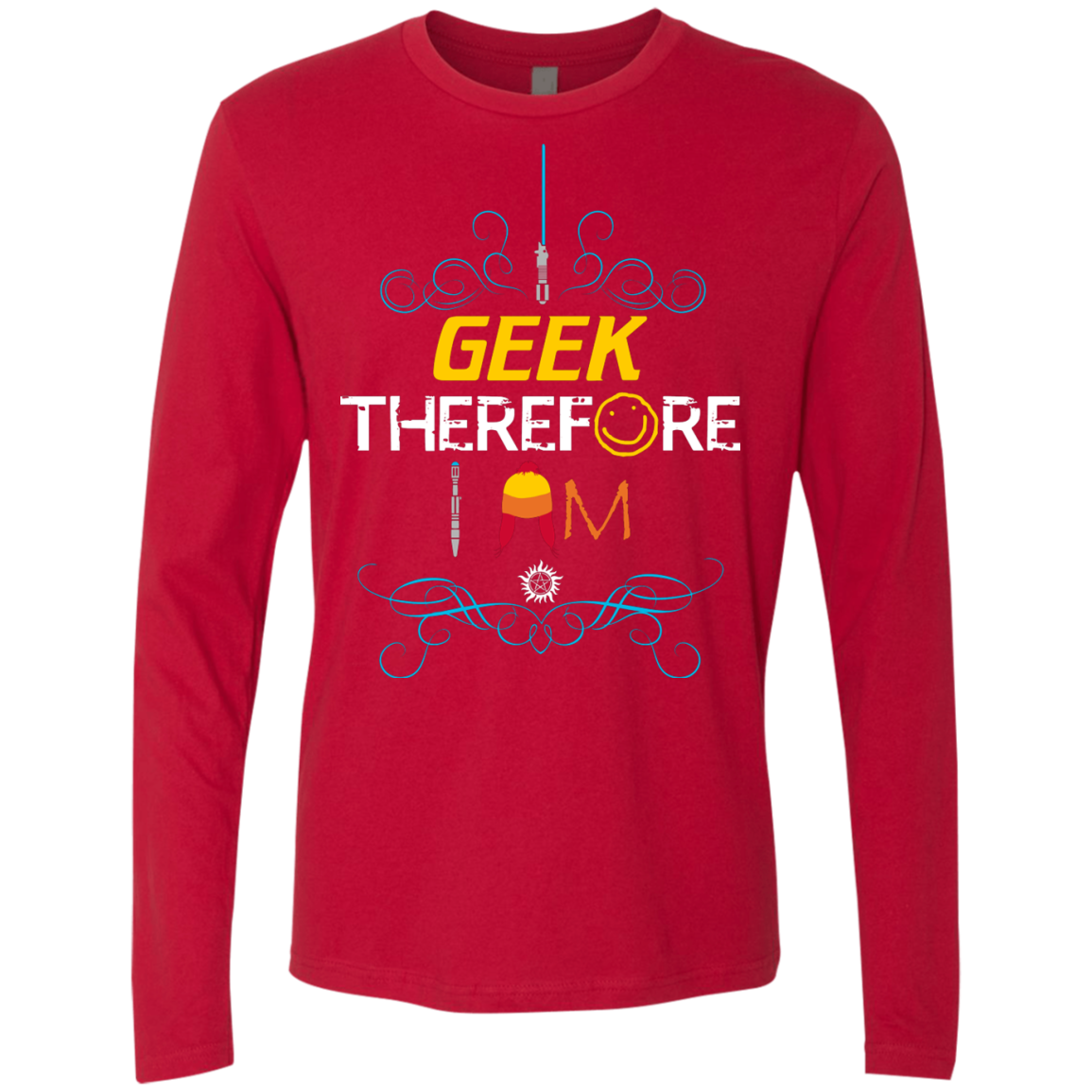 I GEEK vol 2 Men's Premium Long Sleeve