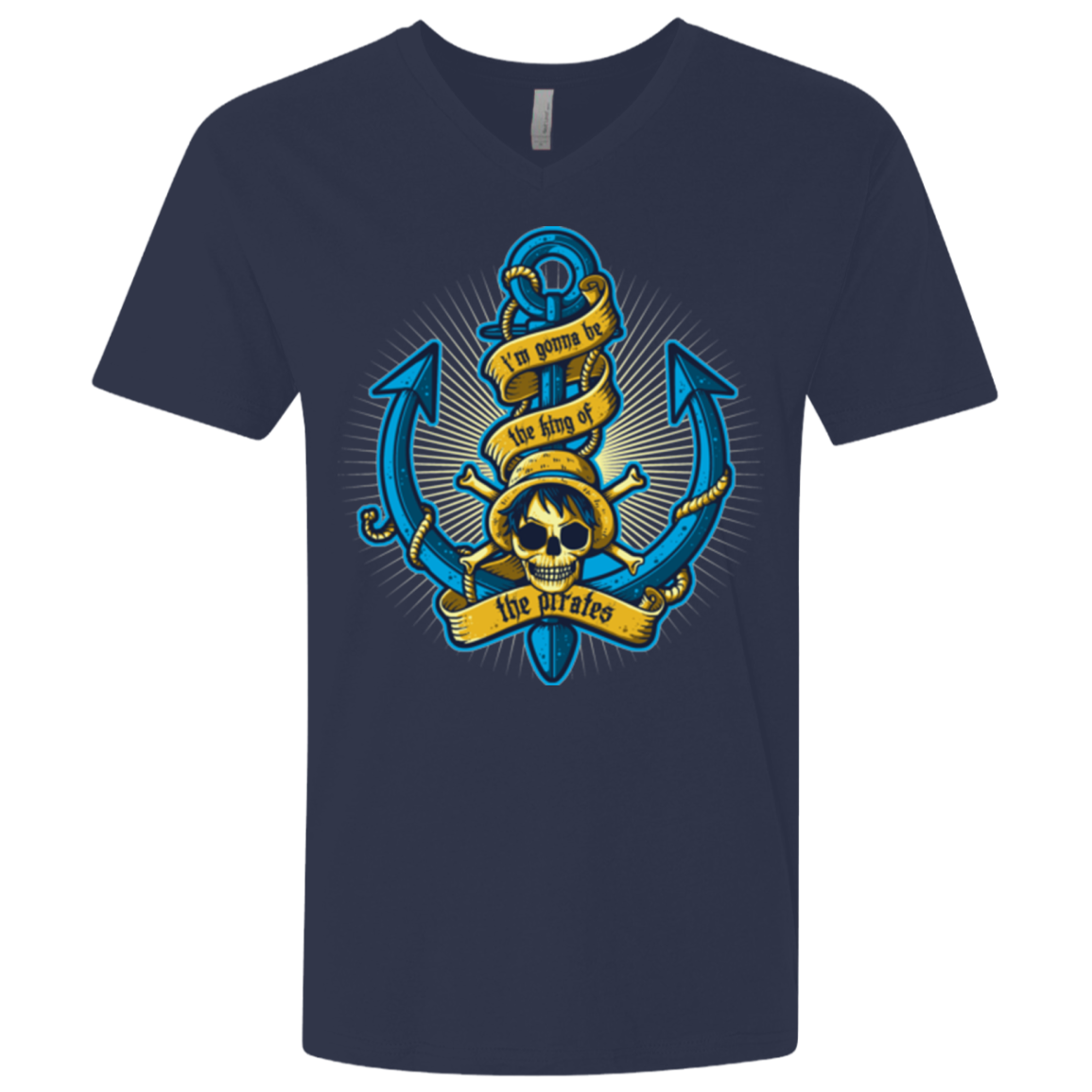 KING OF PIRATES Men's Premium V-Neck