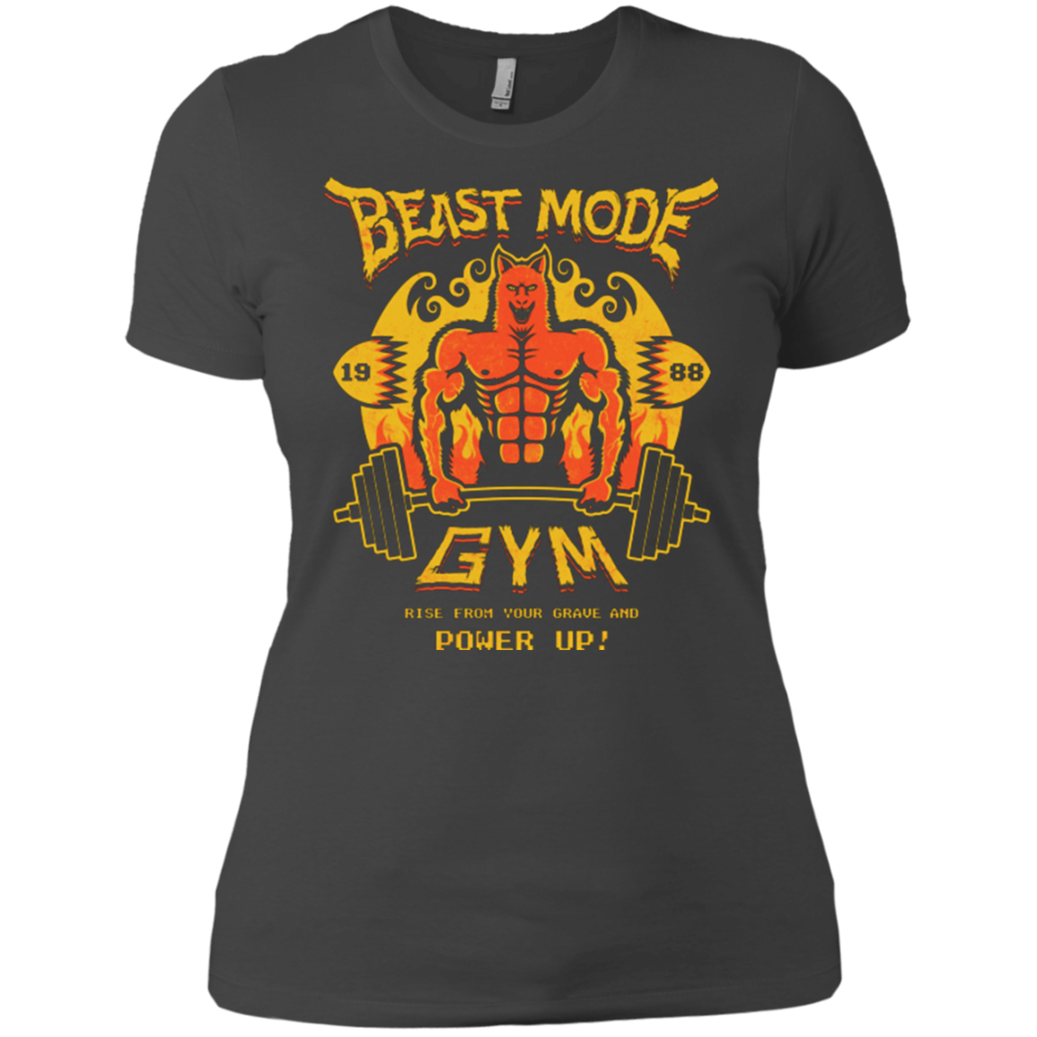 Beast Mode Gym Women's Premium T-Shirt