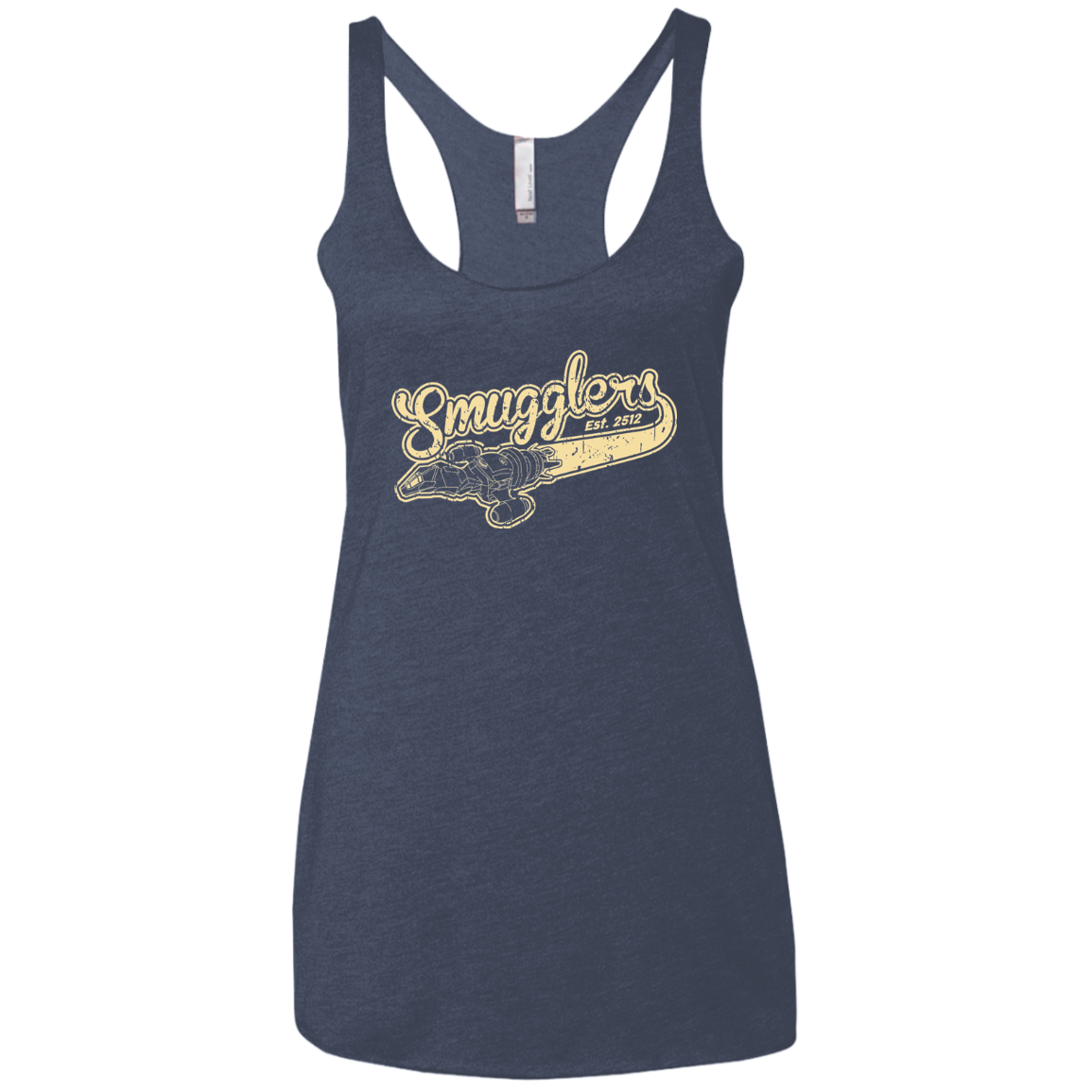 Smugglers Women's Triblend Racerback Tank