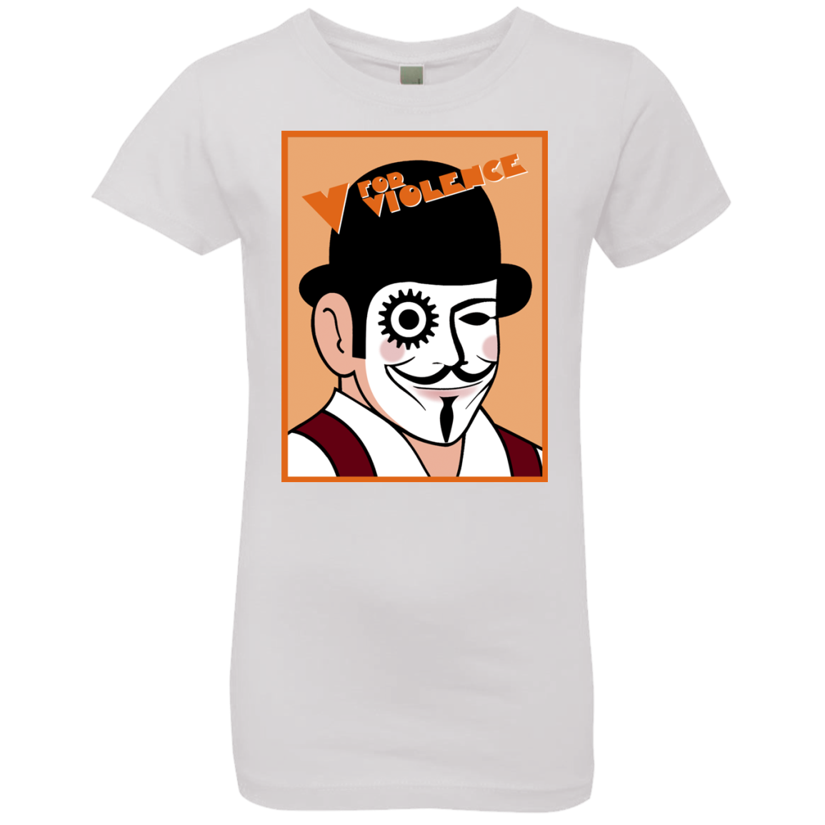 V for Violence Girls Premium T-Shirt