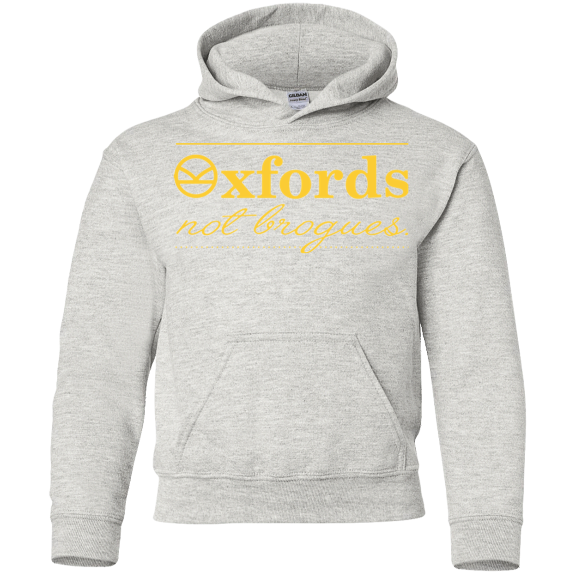 Oxfords Not Brogues Youth Hoodie