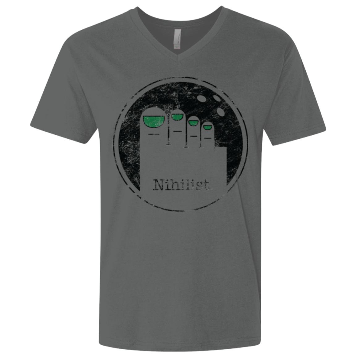 Minimalist Nihilist Men's Premium V-Neck