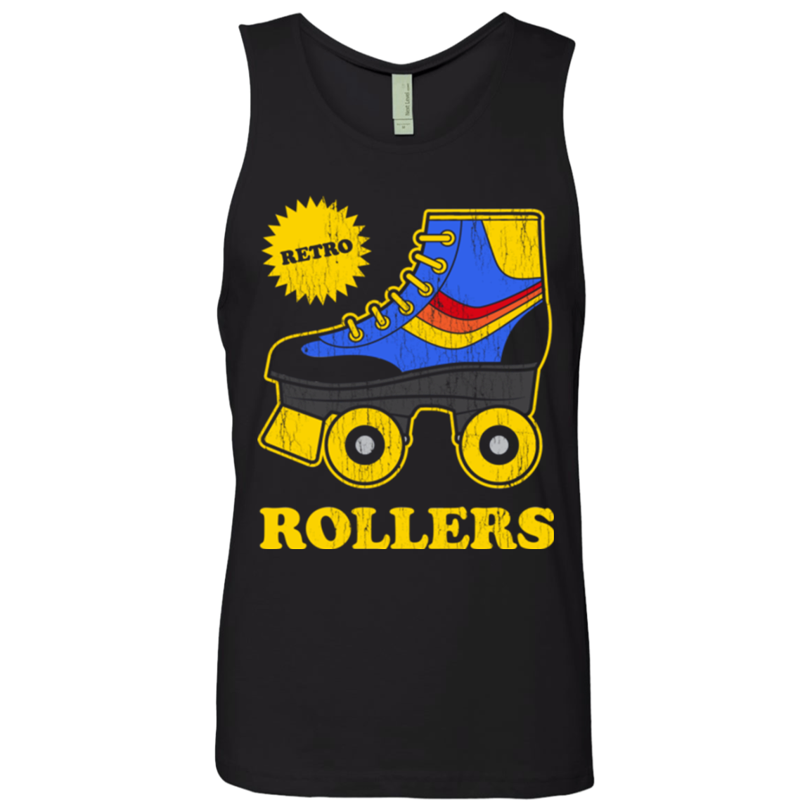 Retro rollers Men's Premium Tank Top