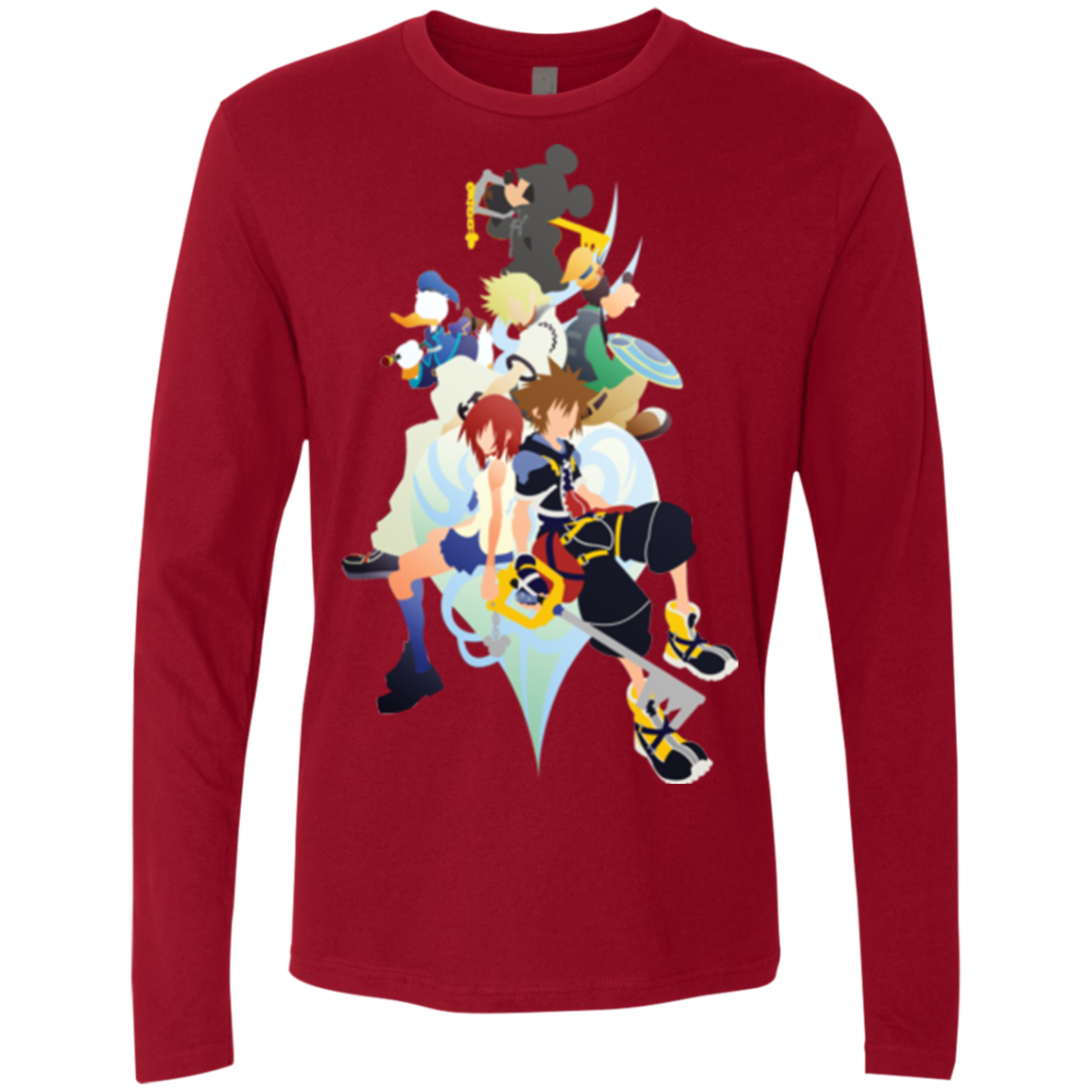 Kingdom Hearts Men's Premium Long Sleeve