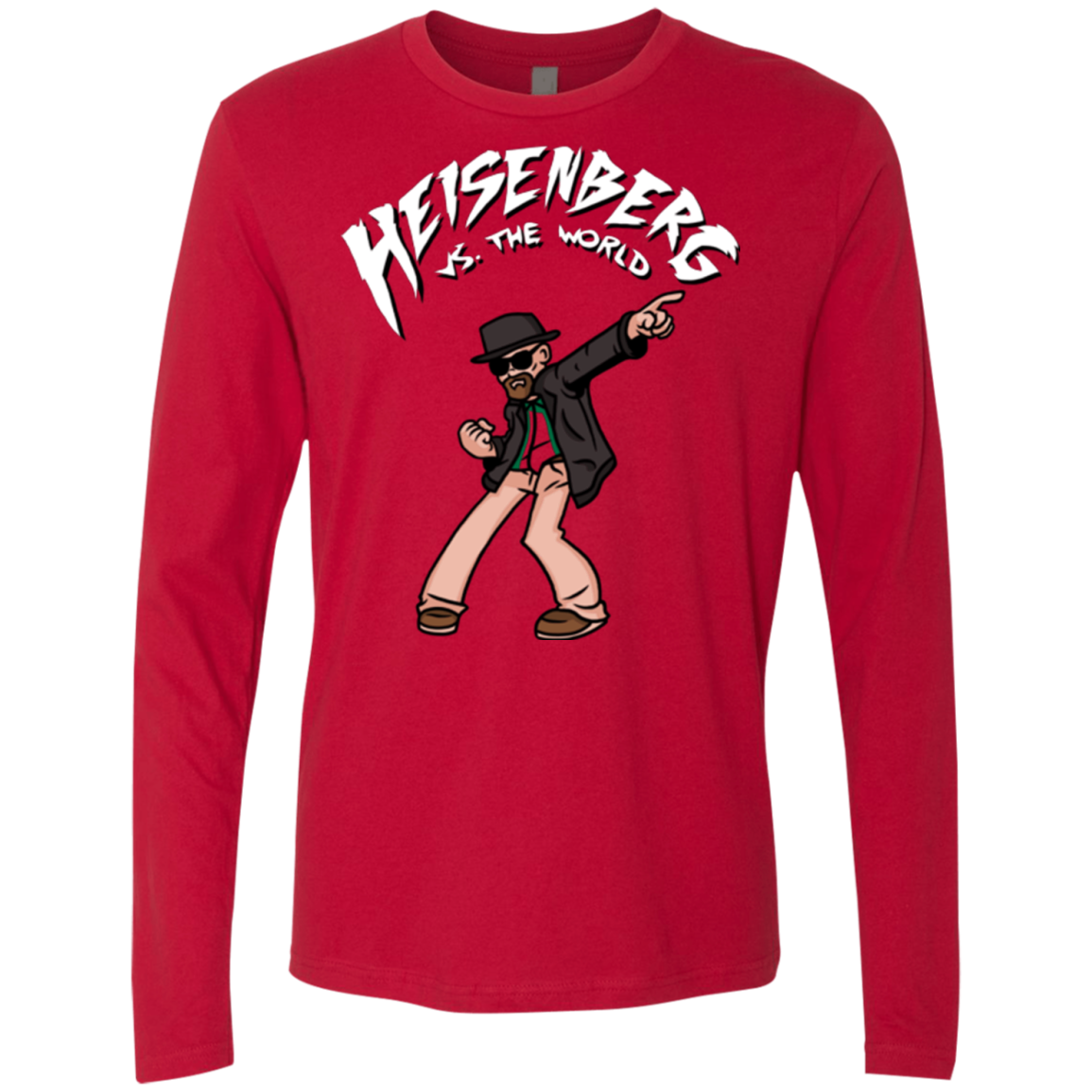 Heisenberg vs the World Men's Premium Long Sleeve