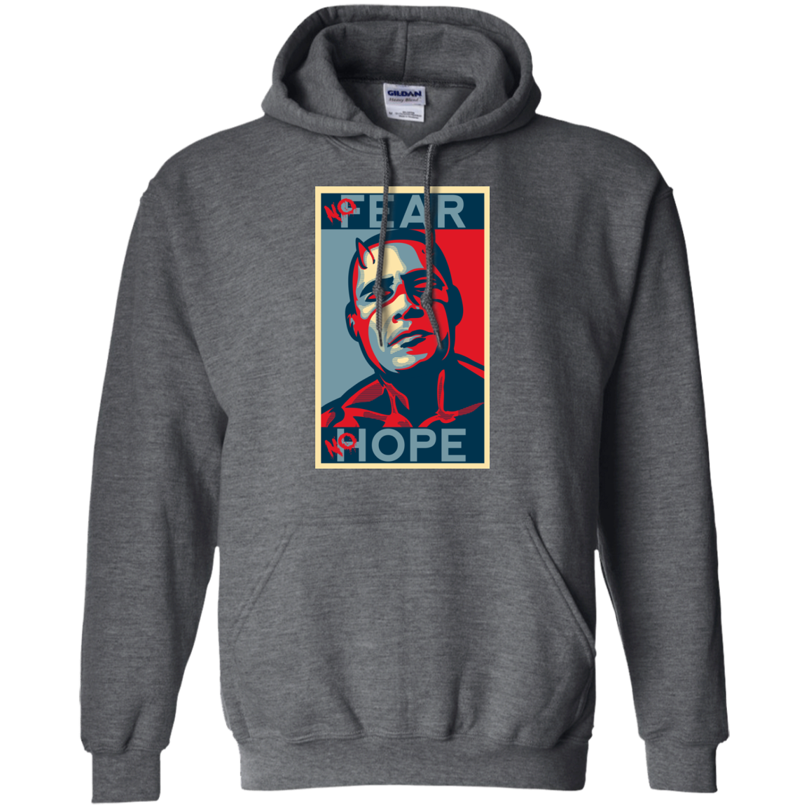 A man with no fear Pullover Hoodie