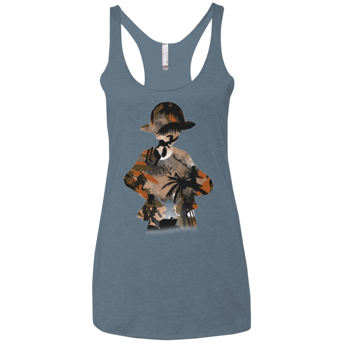 The Straw Hat Crew Women's Triblend Racerback Tank