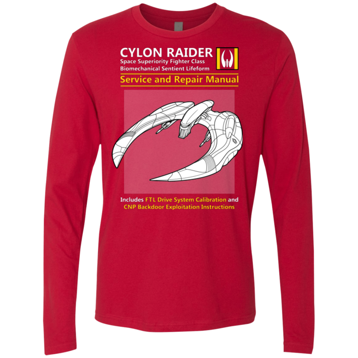 CYLON RAIDER SERVICE & REPAIR MANUAL Men's Premium Long Sleeve