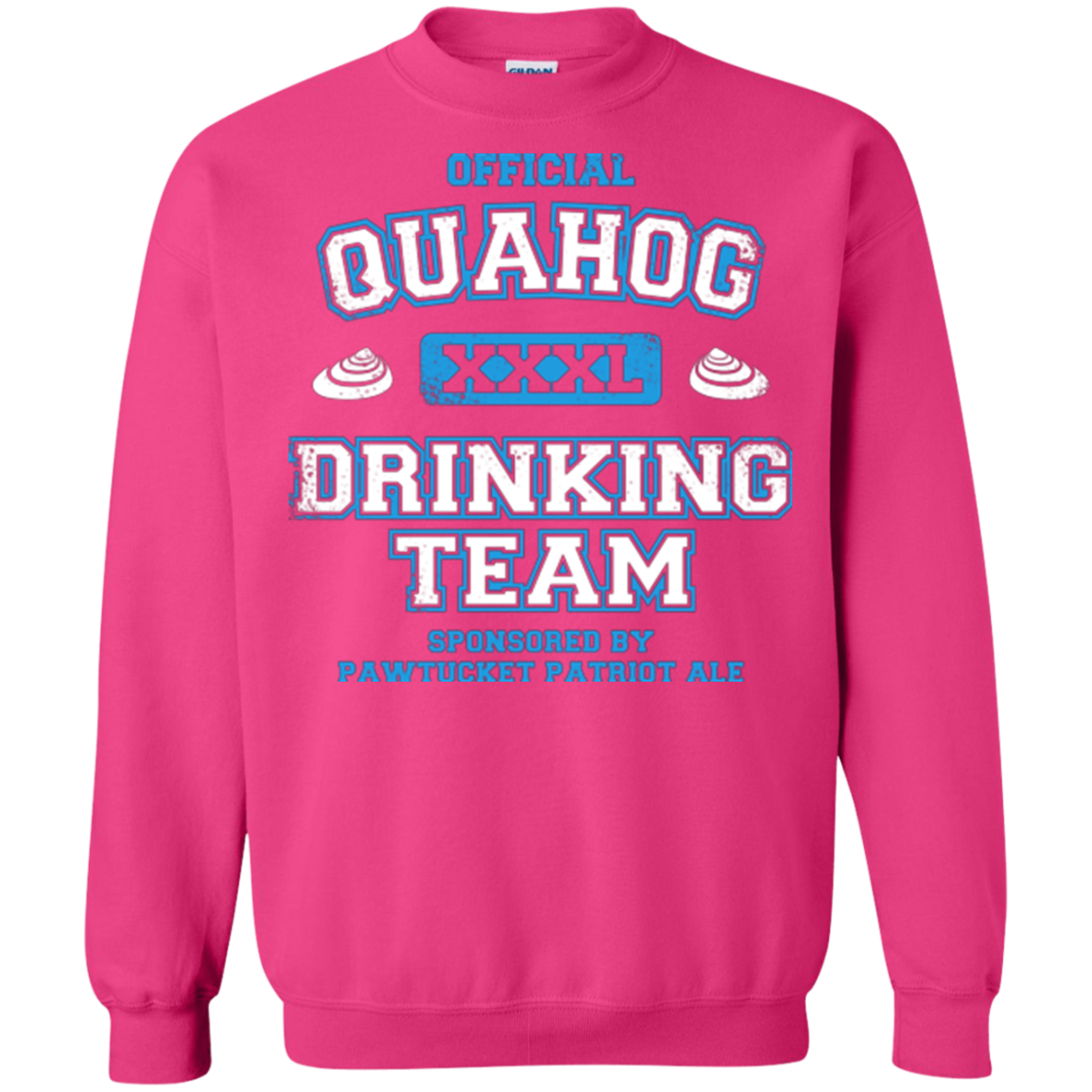 Quahog Drinking Team Crewneck Sweatshirt