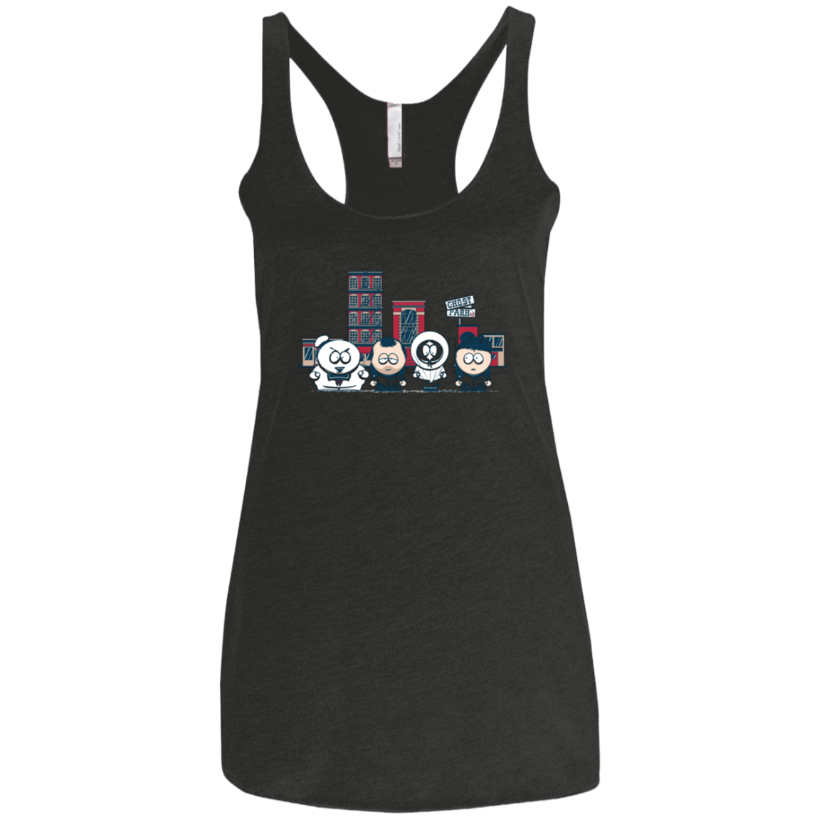 GHOST PARK Women's Triblend Racerback Tank
