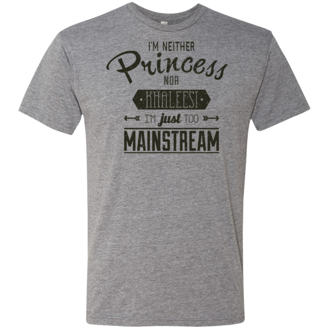 Sarcastic Girl Men's Triblend T-Shirt