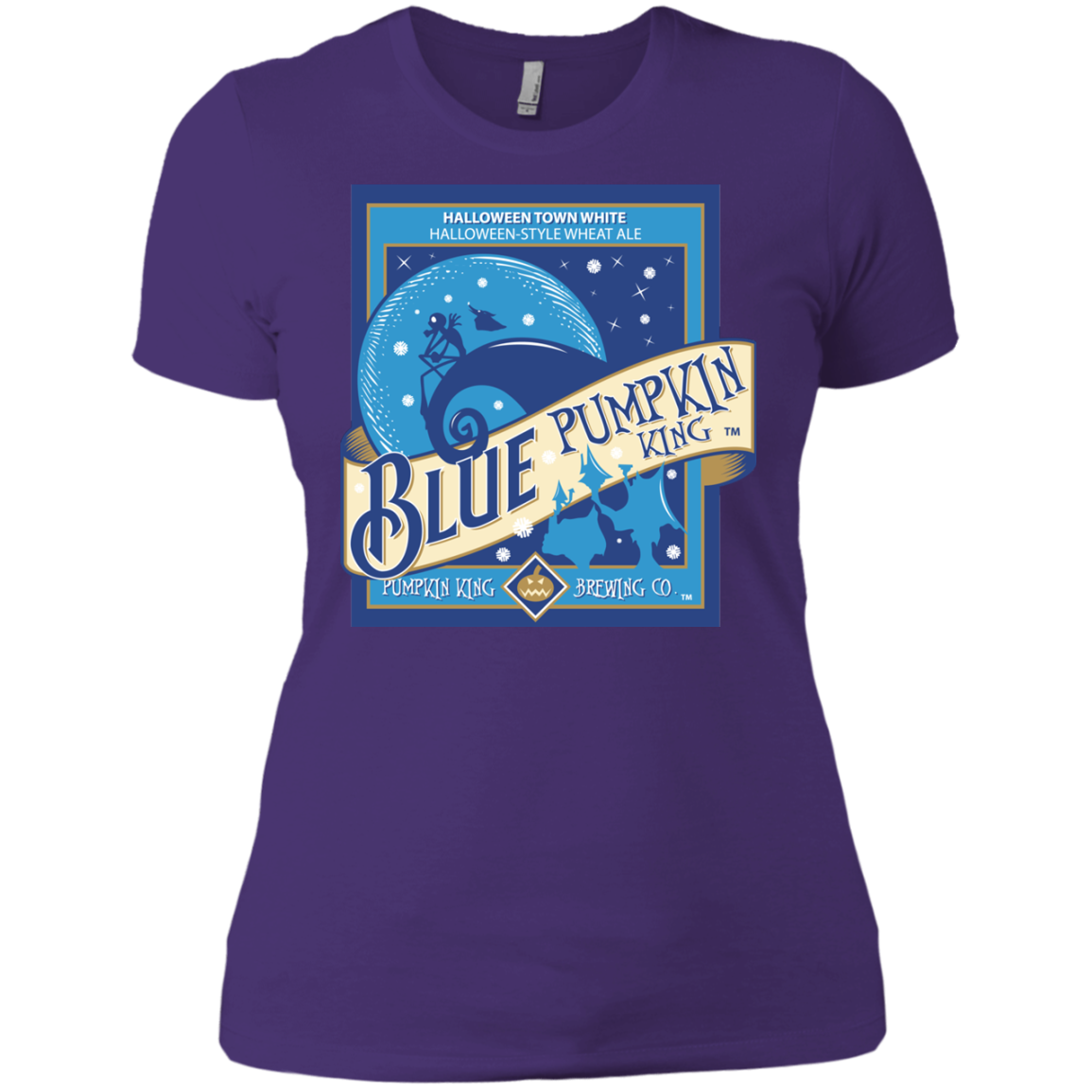Blue Pumpkin King Women's Premium T-Shirt