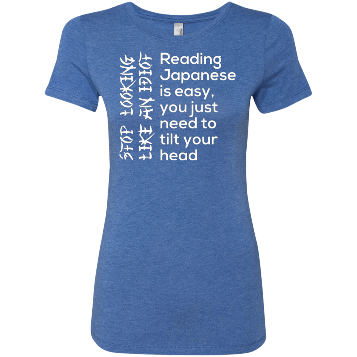 Japanese Women's Triblend T-Shirt