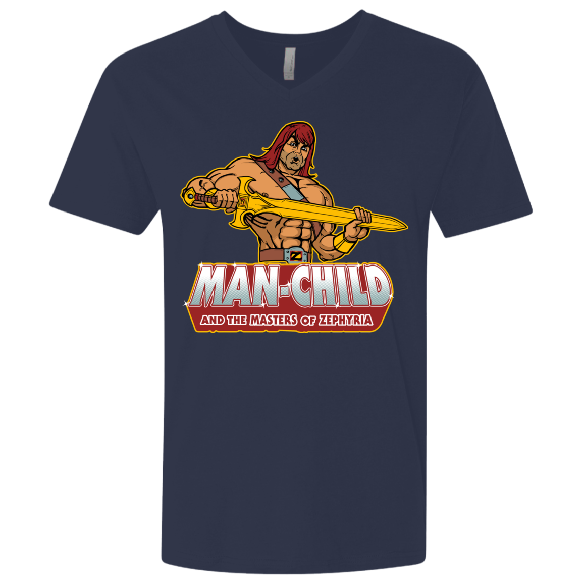 Man Child Men's Premium V-Neck