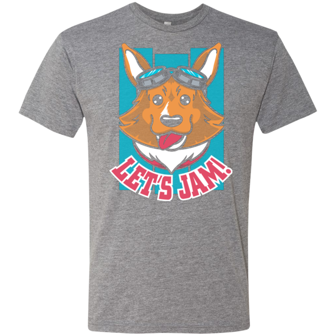 Lets Jam (2) Men's Triblend T-Shirt