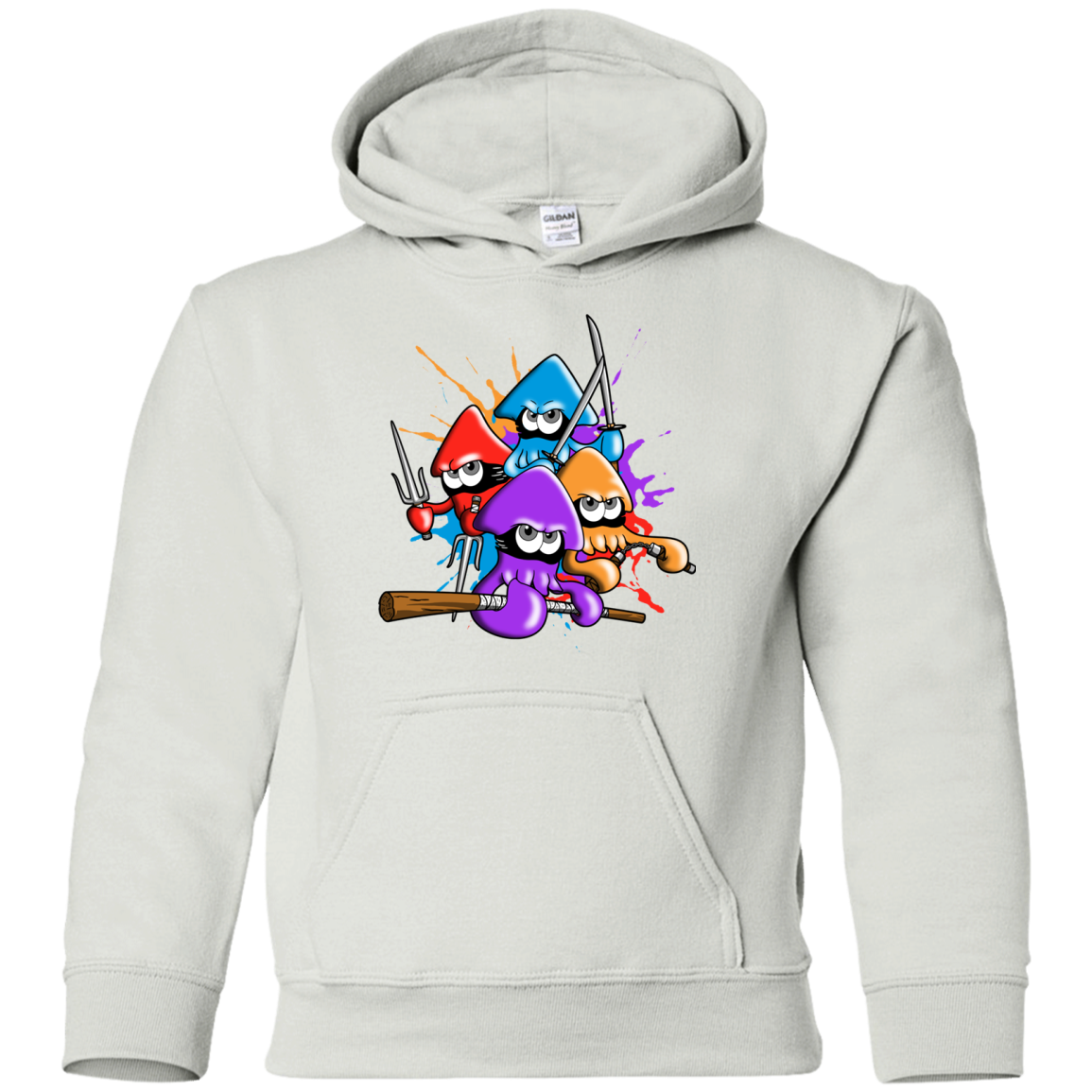 Teenage Mutant Ninja Squids Youth Hoodie