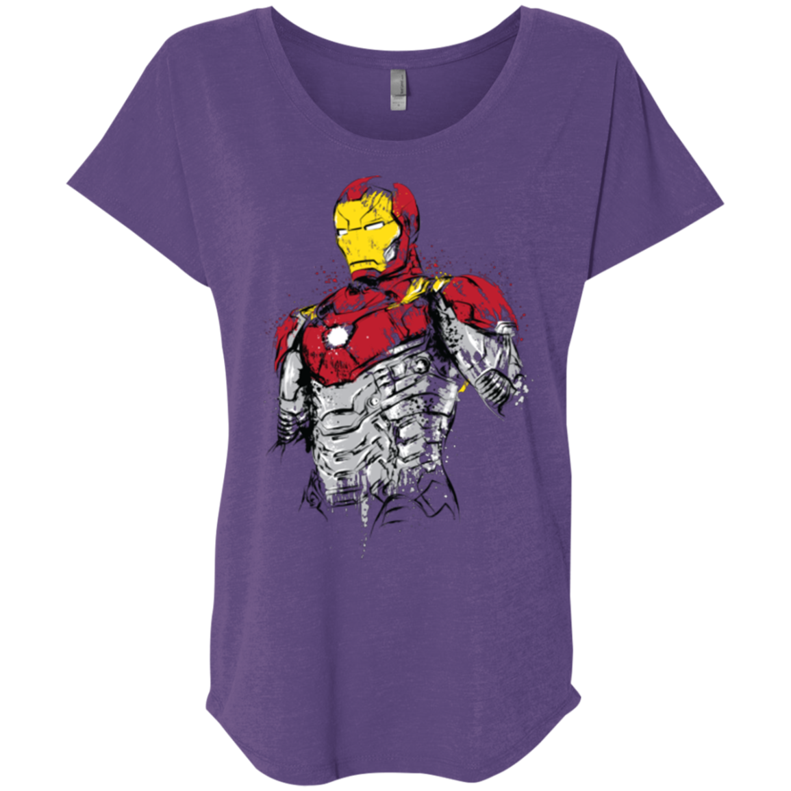 Ironman - Mark XLVII Armor Triblend Dolman Sleeve