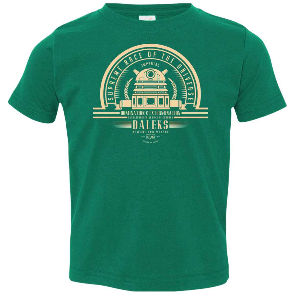 Who Villains Daleks Toddler Premium T-Shirt