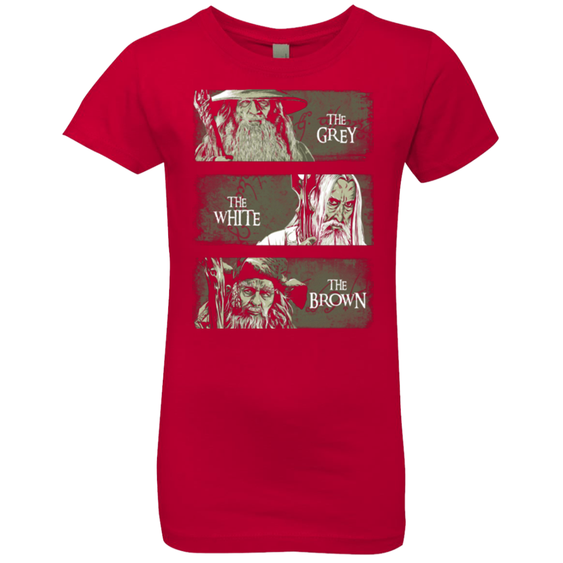 Wizards of Middle Earth Girls Premium T-Shirt