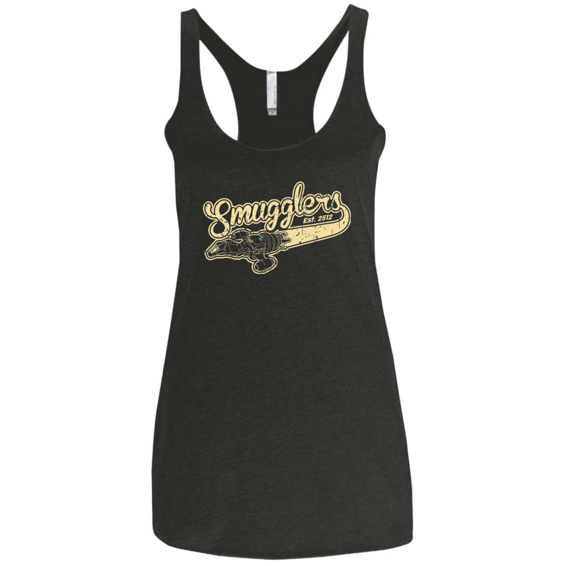Smugglers Women's Triblend Racerback Tank