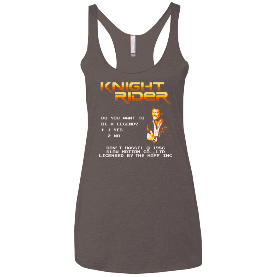 Be a legend Women's Triblend Racerback Tank