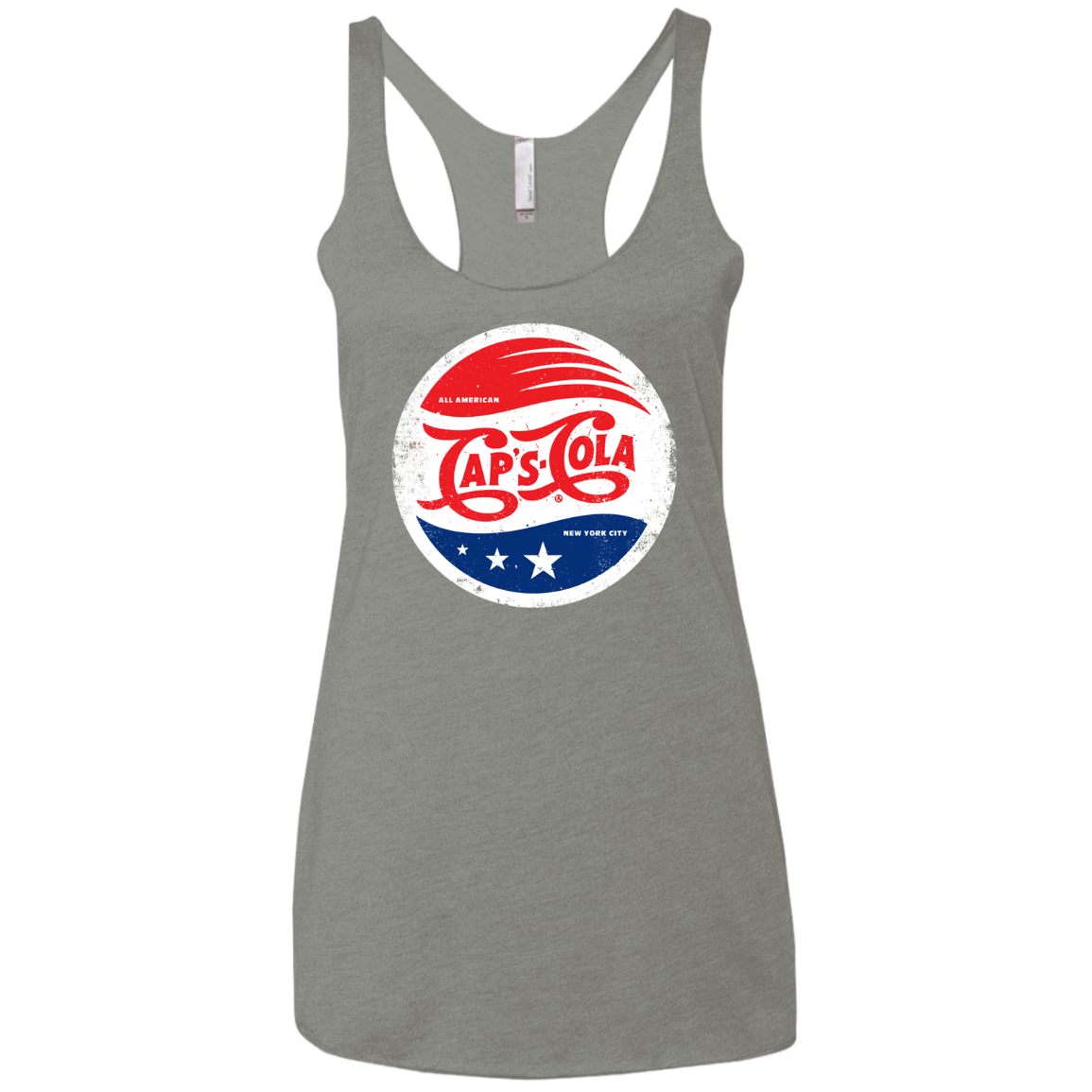 Caps Cola Women's Triblend Racerback Tank