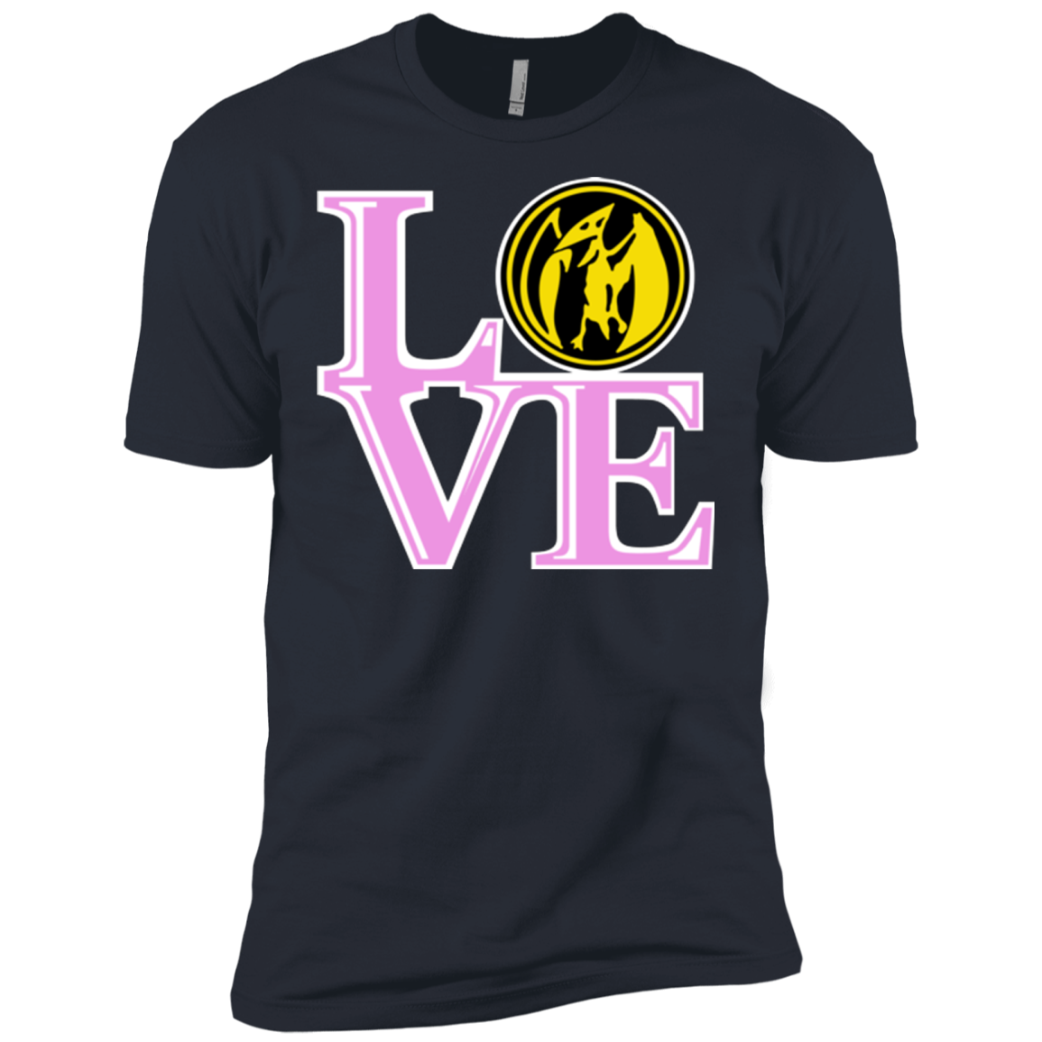 Pink Ranger LOVE Men's Premium T-Shirt