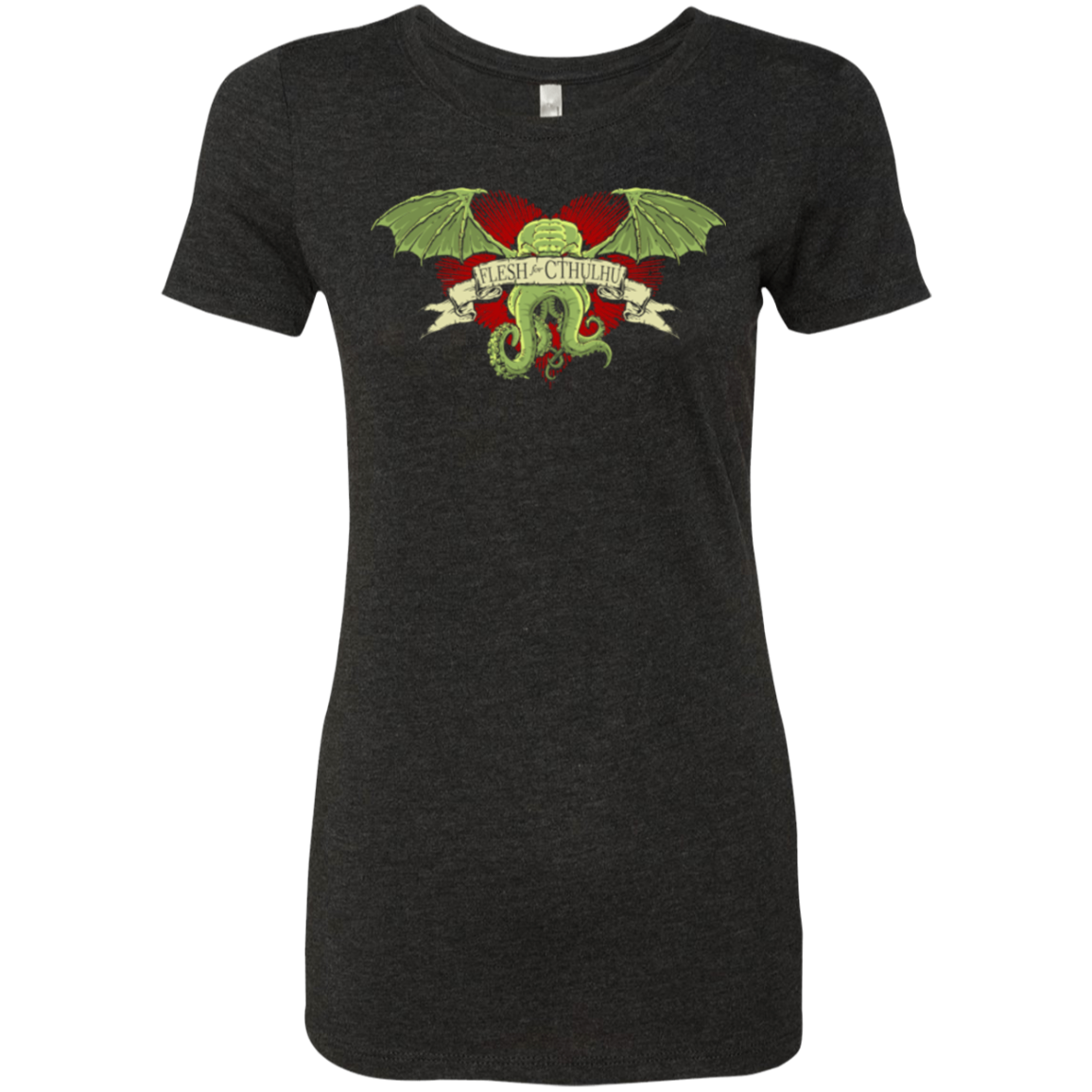 Flesh For Cthulhu Women's Triblend T-Shirt