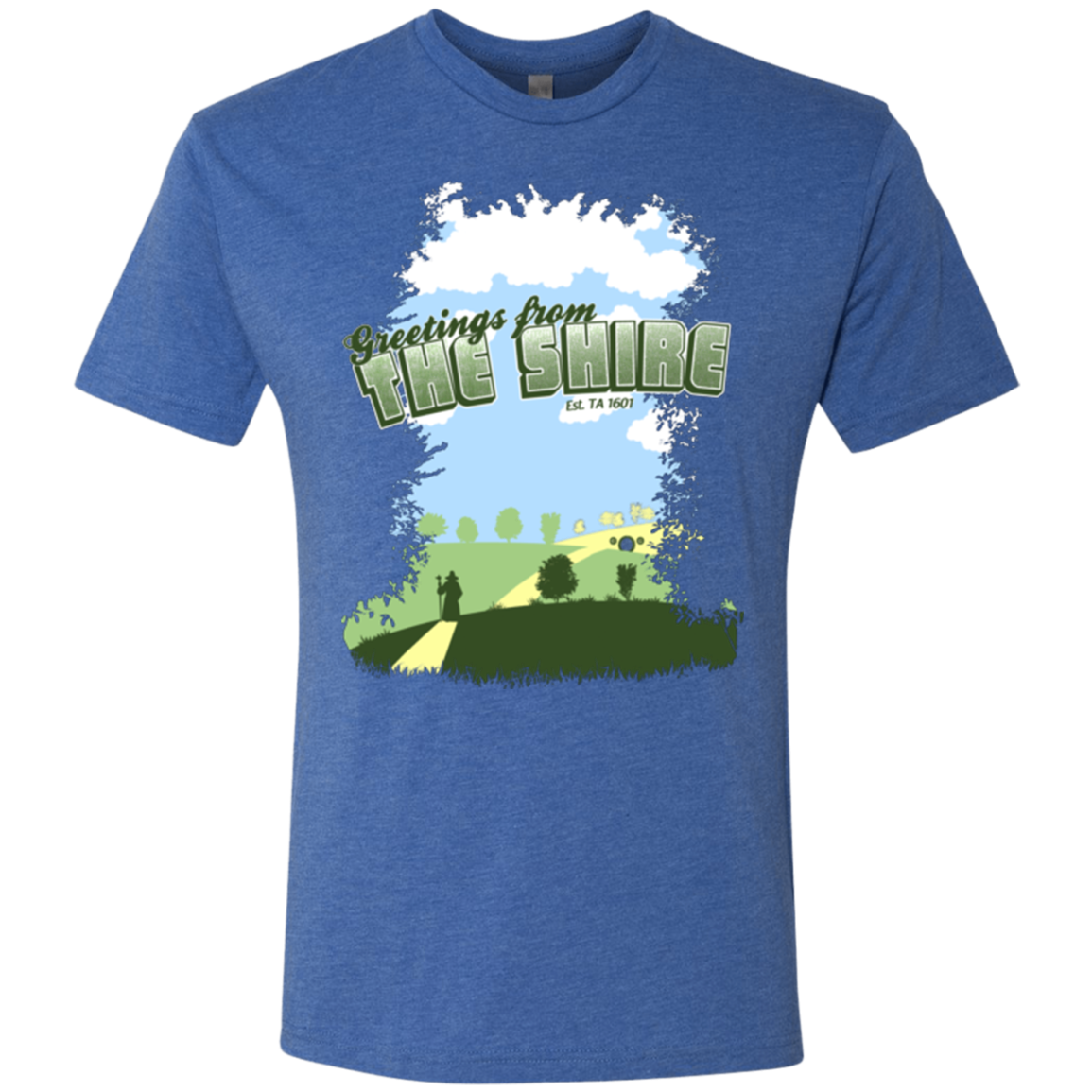 Greetings From Shire Men's Triblend T-Shirt