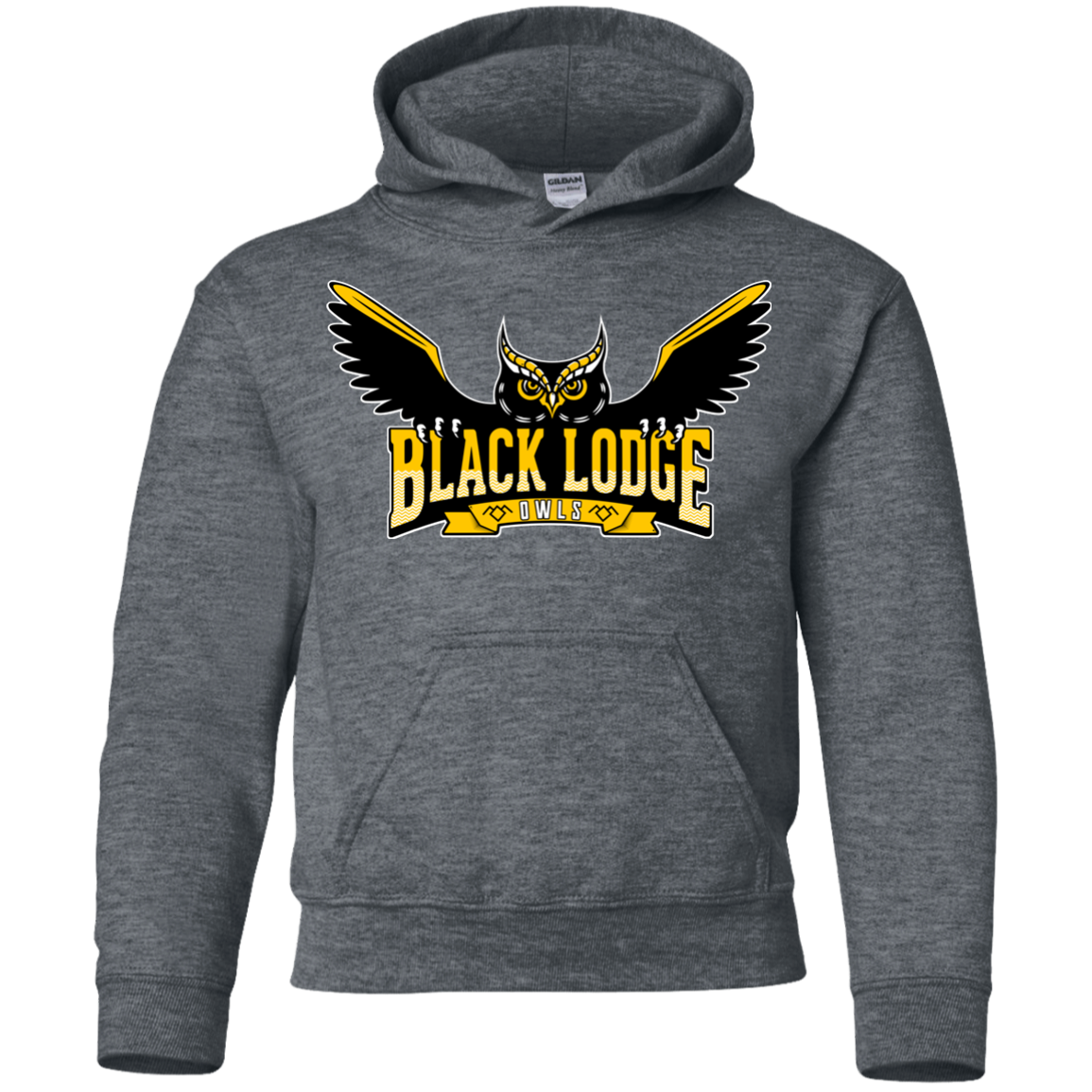 Black Lodge Owls Youth Hoodie