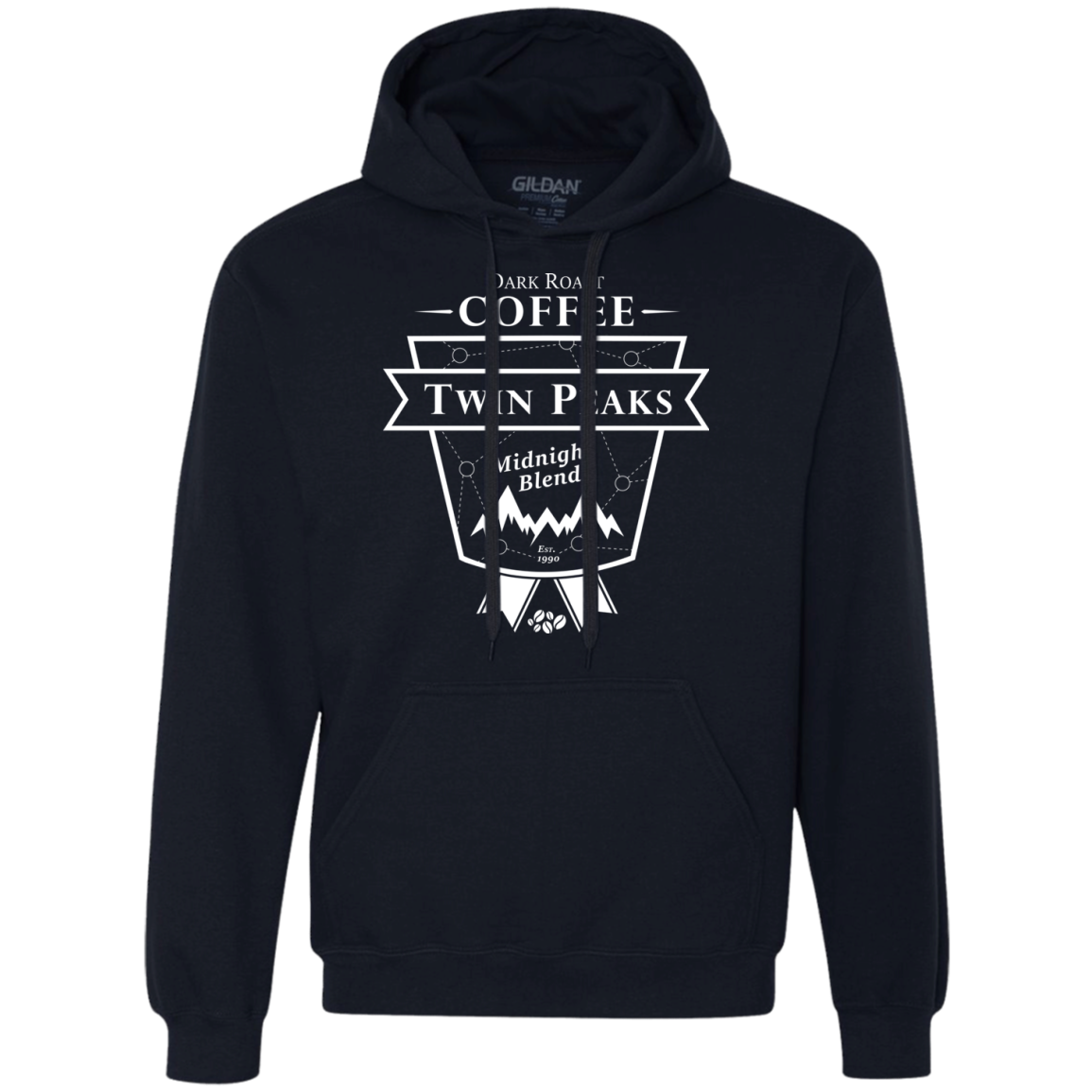 Finest Black Premium Fleece Hoodie
