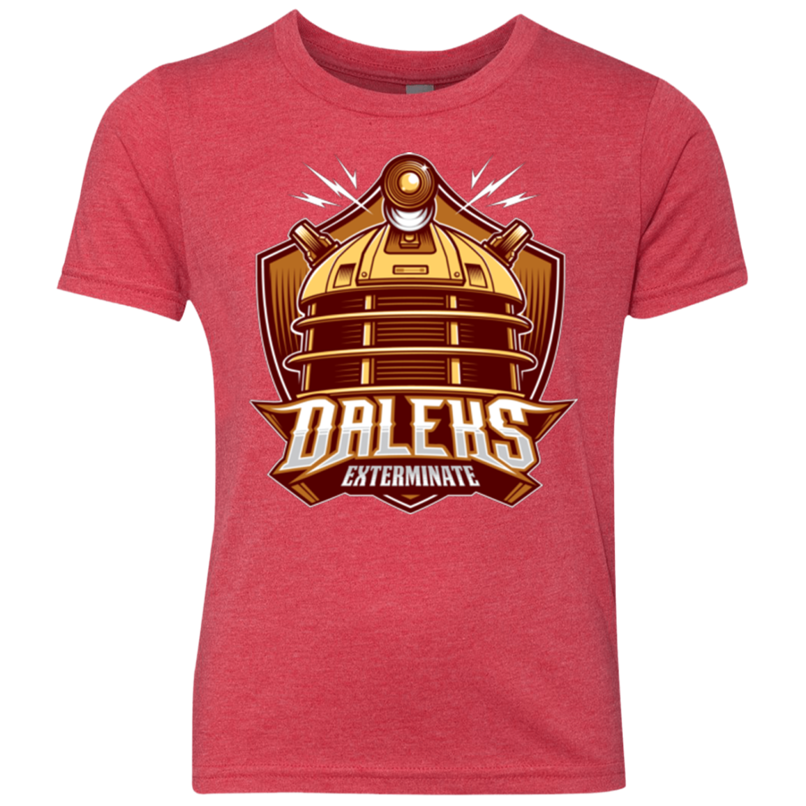 Dr. Who Daleks Youth Triblend T-Shirt