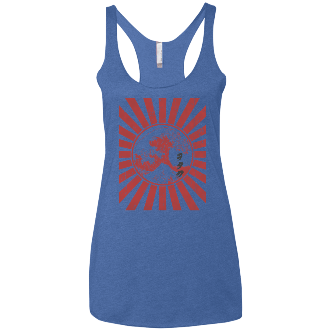 Otaku Flag Women's Triblend Racerback Tank