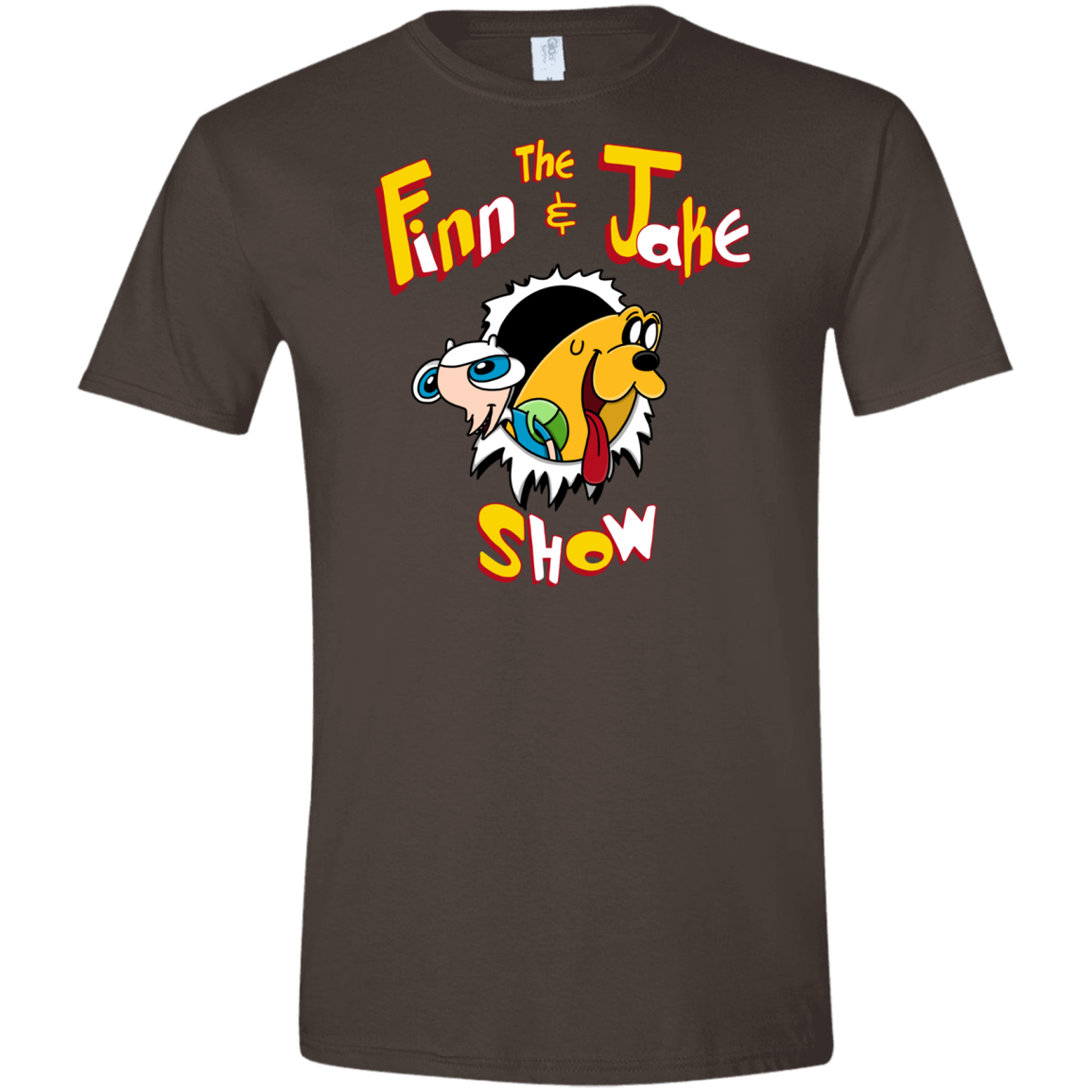 The Finn and Jake Show Men's Semi-Fitted Softstyle