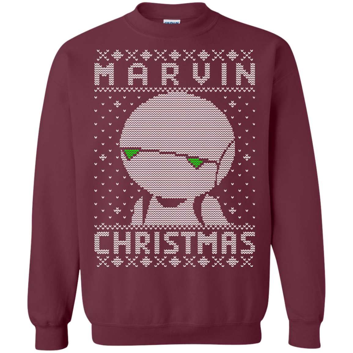 Marvin Christmas Crewneck Sweatshirt