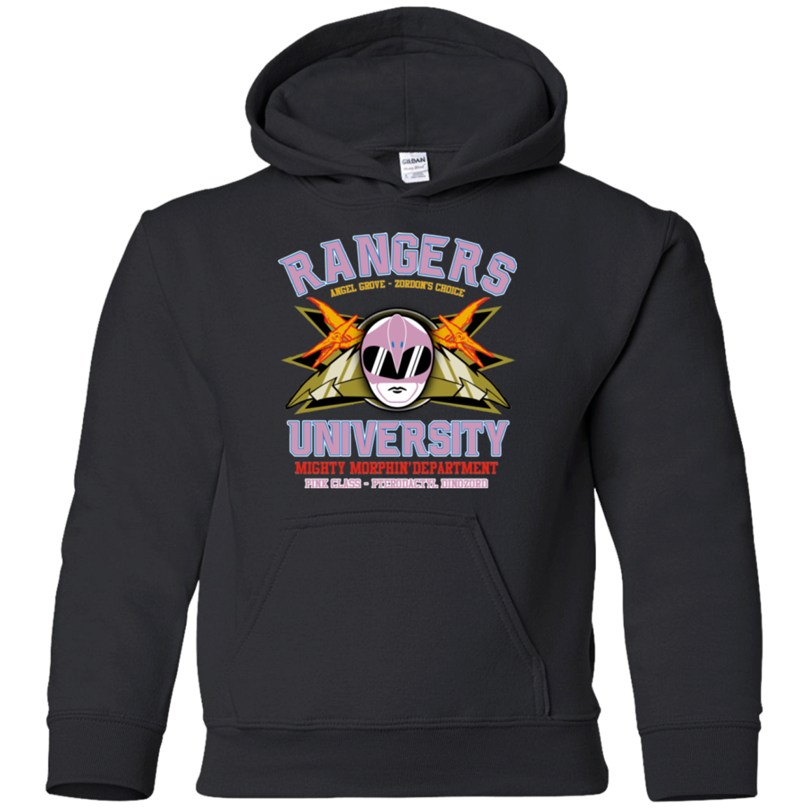Rangers U Pink Ranger Youth Hoodie