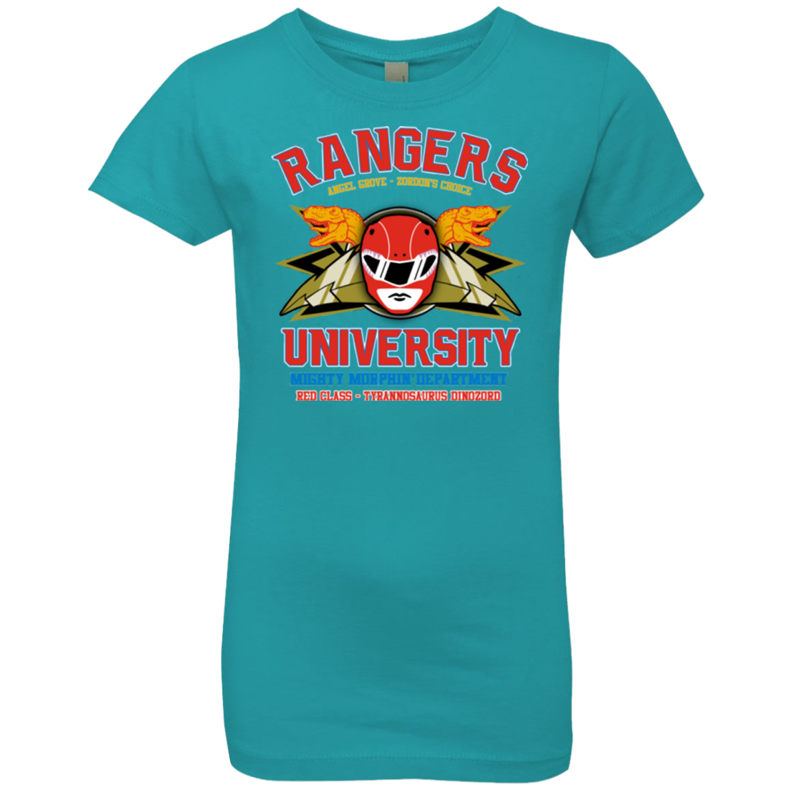 Rangers U - Red Ranger Girls Premium T-Shirt