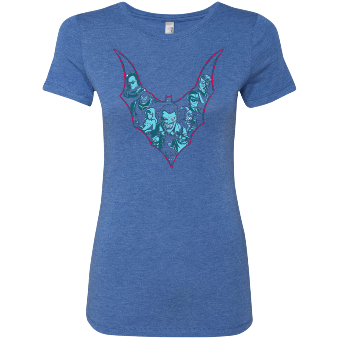 VILLAINS SHADOWS Women's Triblend T-Shirt