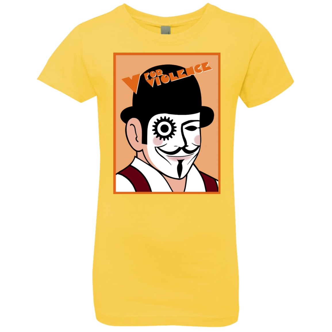V for Violence Girls Premium T-Shirt
