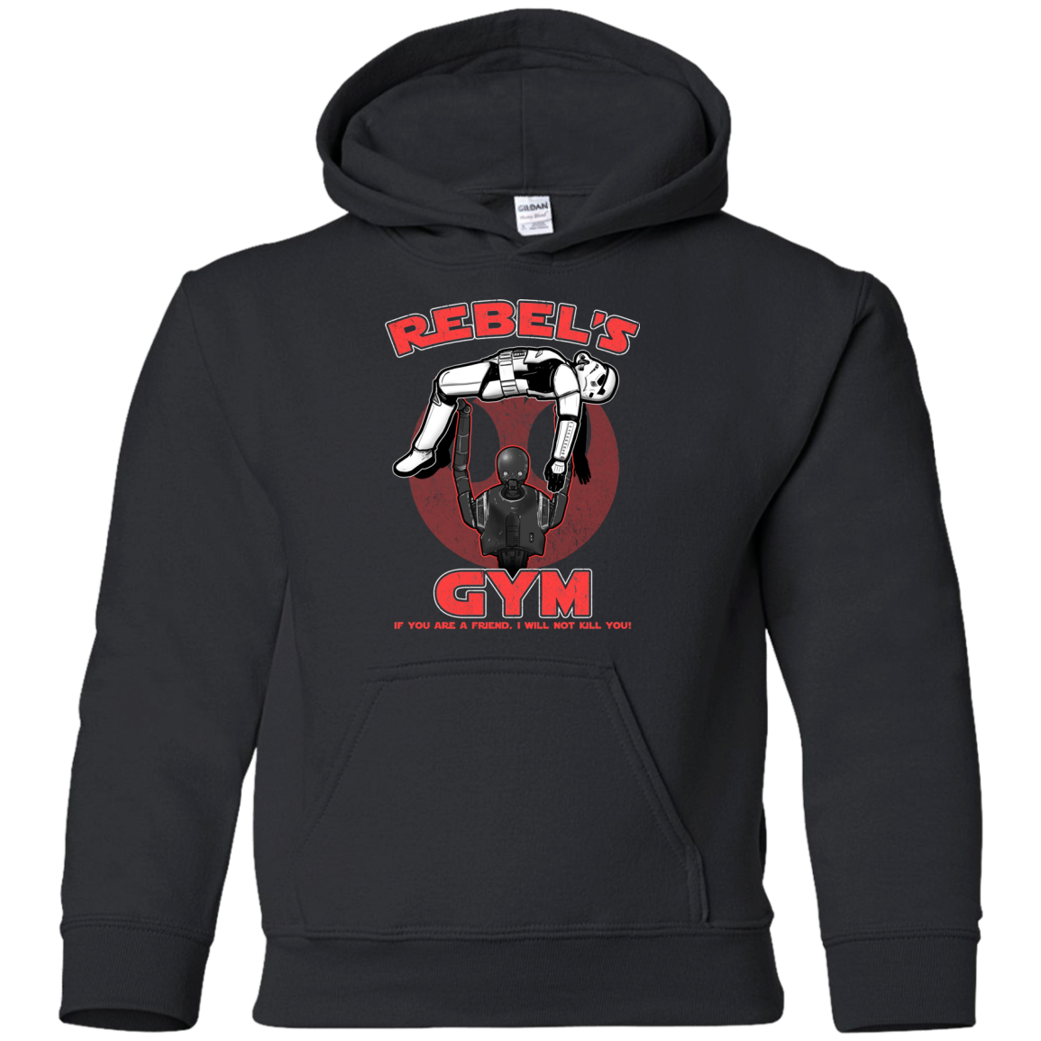 Rebel's Gym Youth Hoodie