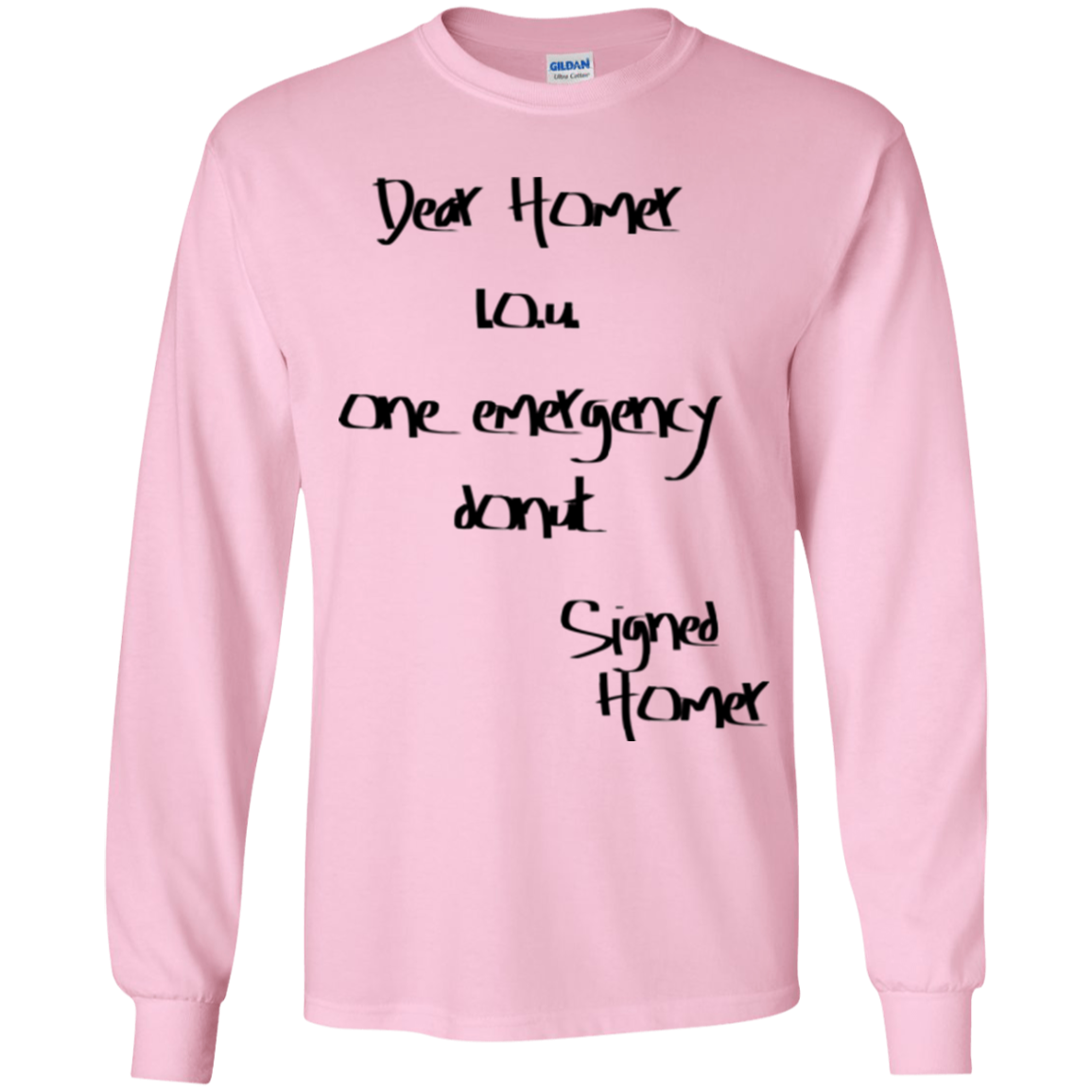 Emergency Donut Youth Long Sleeve T-Shirt