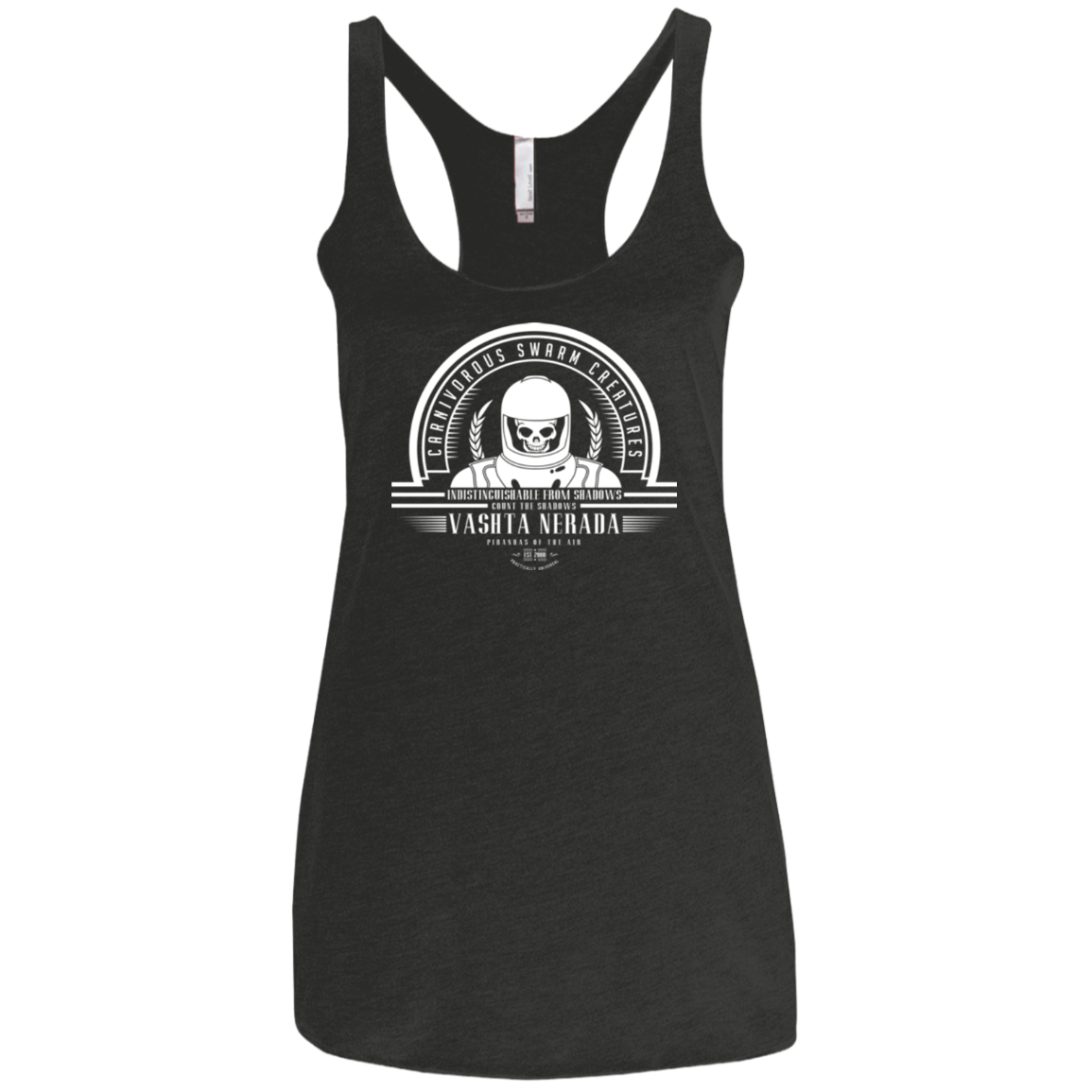 Who Villains Women's Triblend Racerback Tank