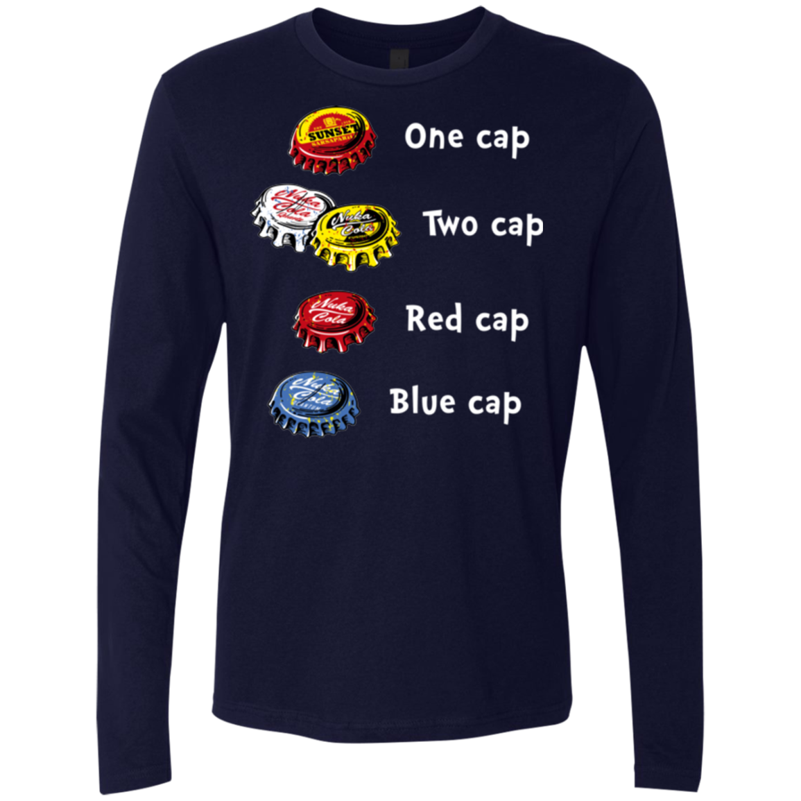 Bottle Caps Fever Men's Premium Long Sleeve
