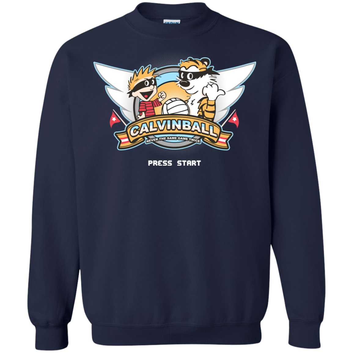 Calvinball Video Game Crewneck Sweatshirt