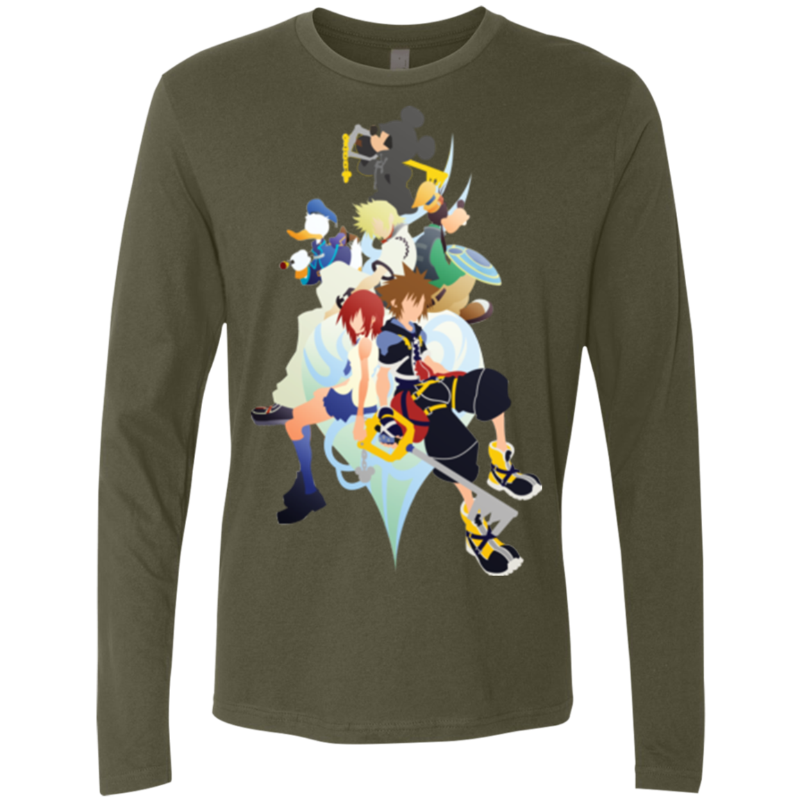 Kingdom Hearts Men's Premium Long Sleeve
