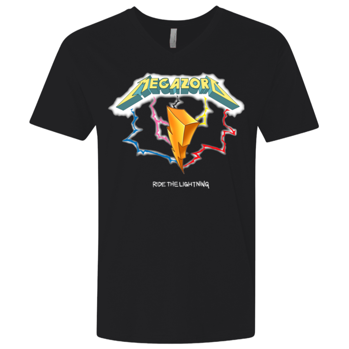 Ride the Lightning Men's Premium V-Neck