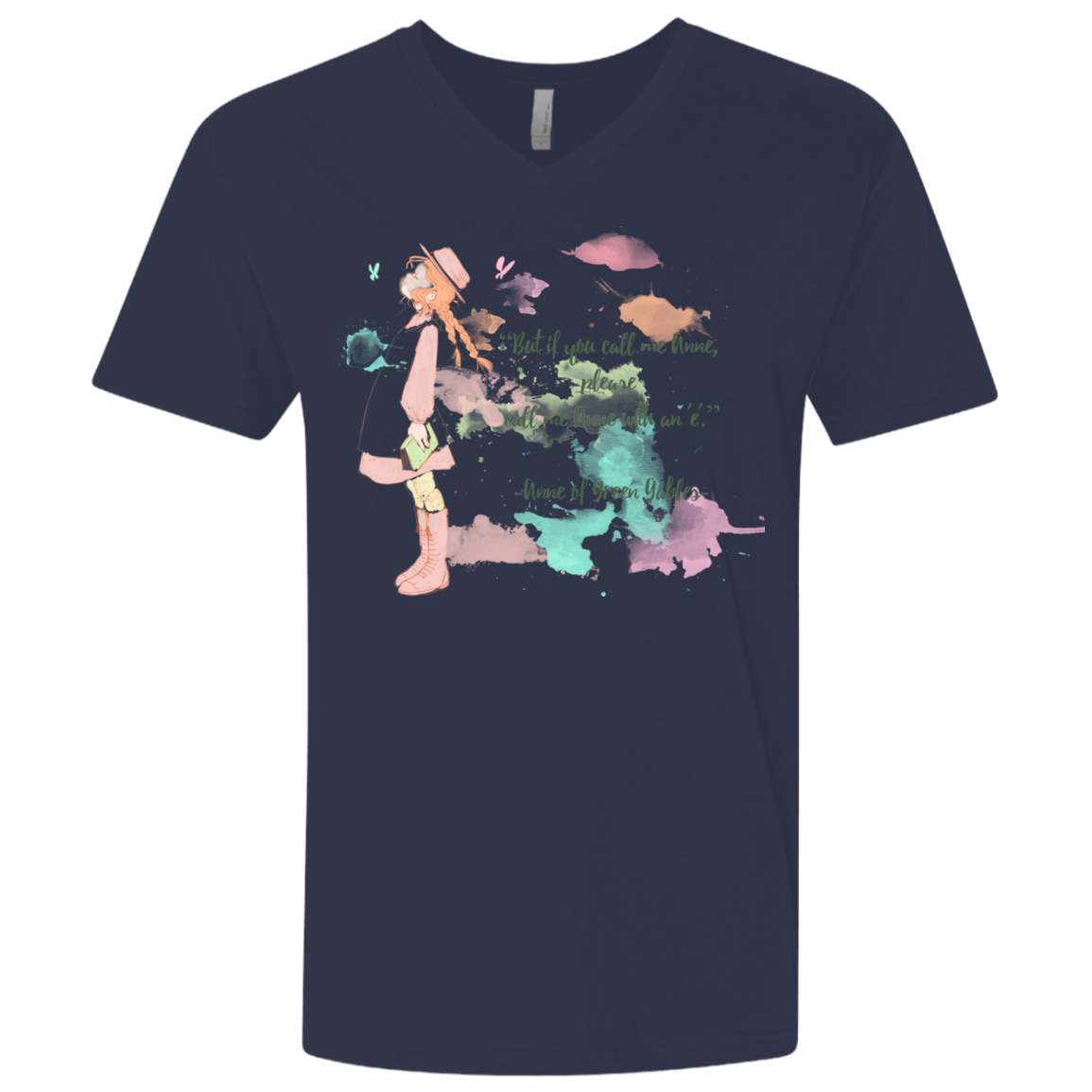 Anne of Green Gables 4 Men's Premium V-Neck